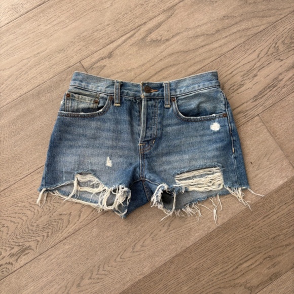 Free People Jean Shorts - Picture 8 of 12